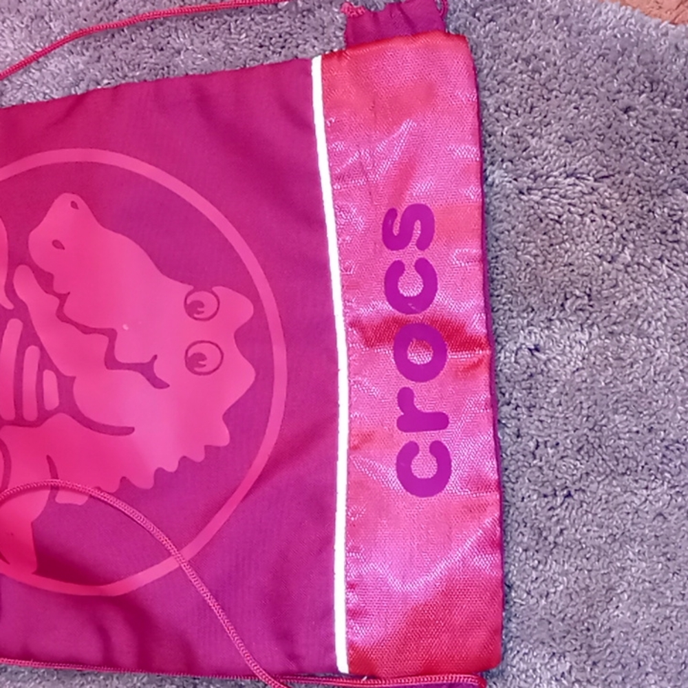 Drawstring CROCS Bag - Picture 4 of 5